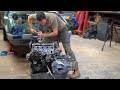 350000 km  remontage du moteur