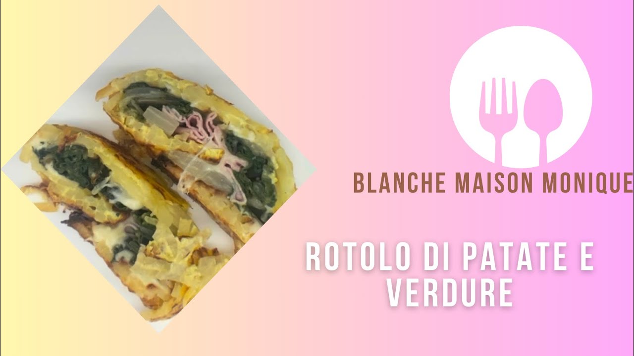 Rotolo di patate croccanti e coste
