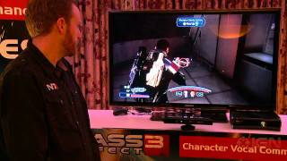 Mass Effect 3 Kinect Demonstration