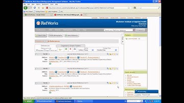 Importing Citations from Google Scholar into RefWorks
