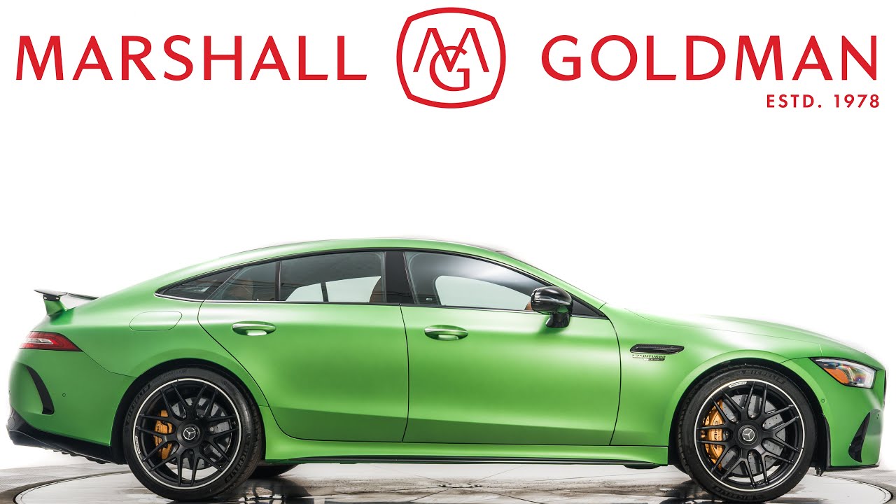 2026 Mercedes GT 63 S in Green Hell magno over Sienna Brown for sale