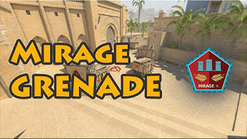 CS2 Molotov Tutorial - Mirage - Tetris Molotov