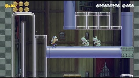 Custom Super Mario 3D World Levels: "Clear Pipe Confusion" by, Spiny Guy