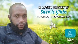 Cemetery Service of the Late Shervis Gibbs