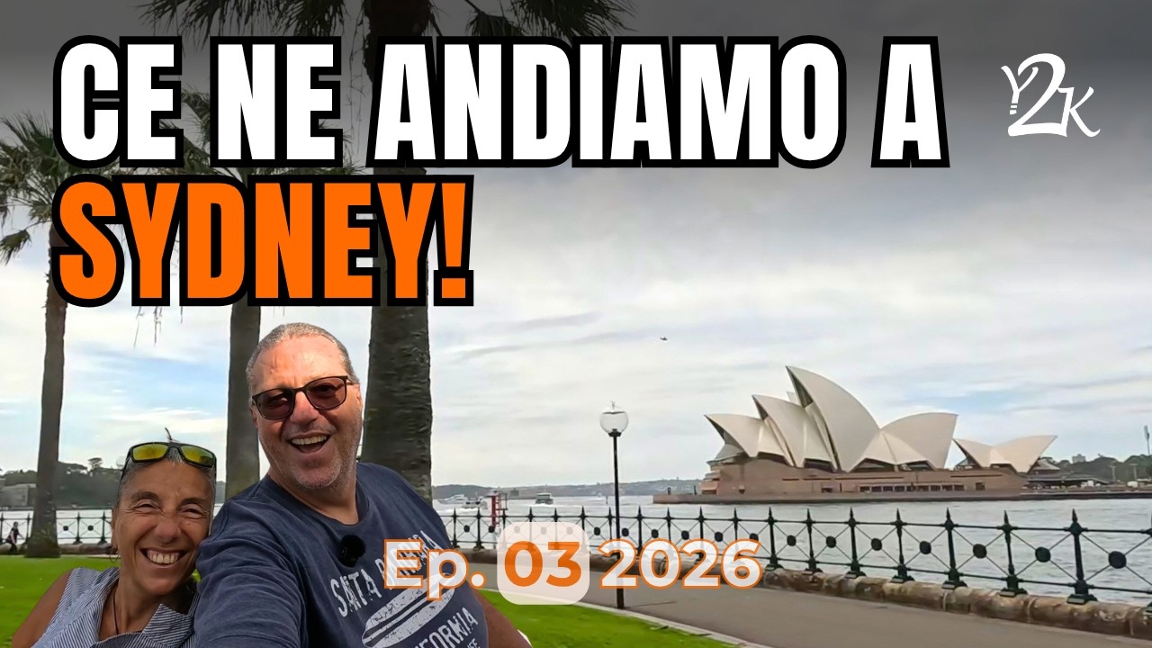 ⁣🔥FUGA a SYDNEY: 1000 Km in Auto, Camion Giganti e la Magia dell'OPERA HOUSE | Episodio 03-2026🔥
