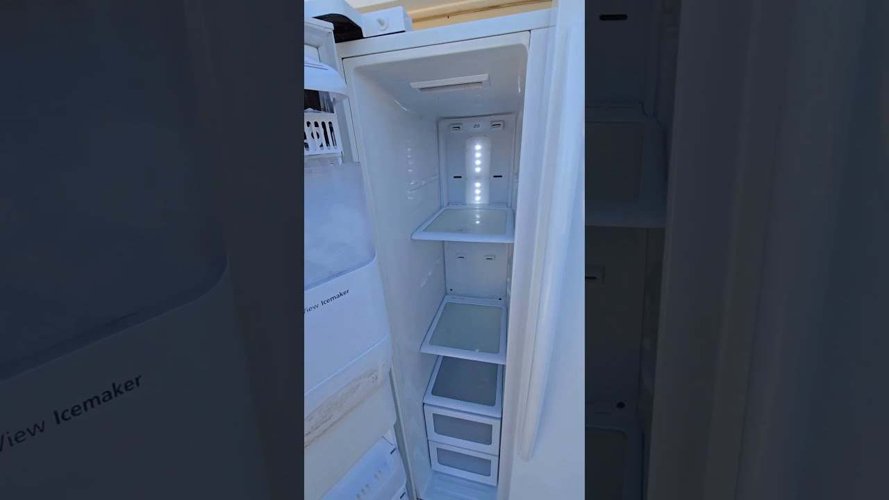 Samsung Side-by-Side Refrigerator 26 cu ft Sales Demo | Josh