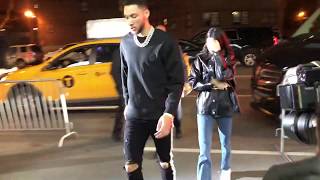 Kendall Jenner And Ben Simmons Head To Dinner At Zuma Restaurant