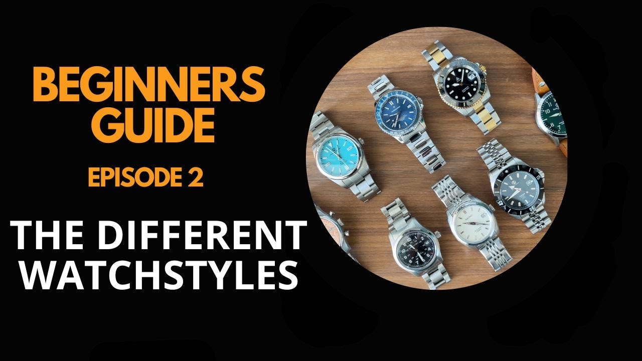 Confused by the different styles of watches? Watch this video to learn the difference!