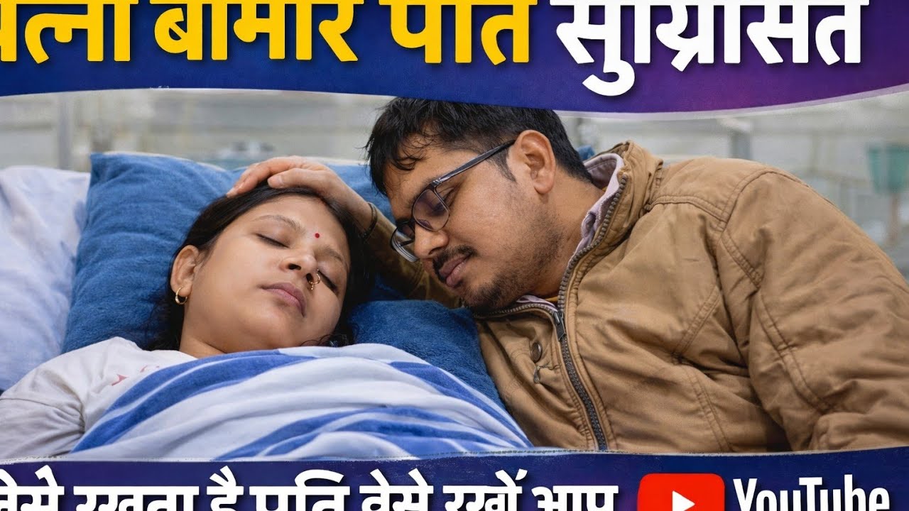 Jab Biwi Bimaar Ho… Pati Ban Gaye Chef 👨‍🍳❤️