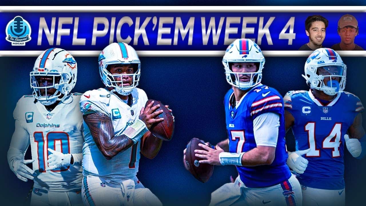 NFL Week 4 Pick'Em 