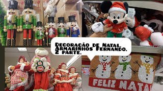 Decoração de Natal no Armarinhos Fernando mais barato só se for de graça /  2° parte. - YouTube