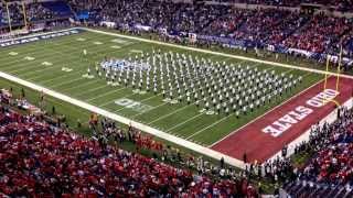 MSU Spartan Marching Band - Big ten Championship - December 7th 2013