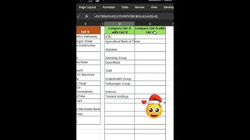 Compare Two Columns and Extract Differences #Shorts