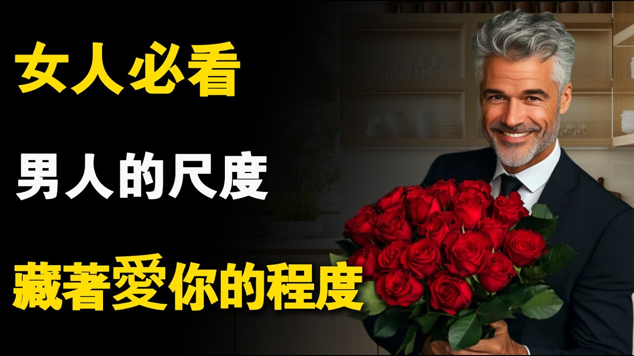 女人必看！男人的尺度，藏著愛你的程度！