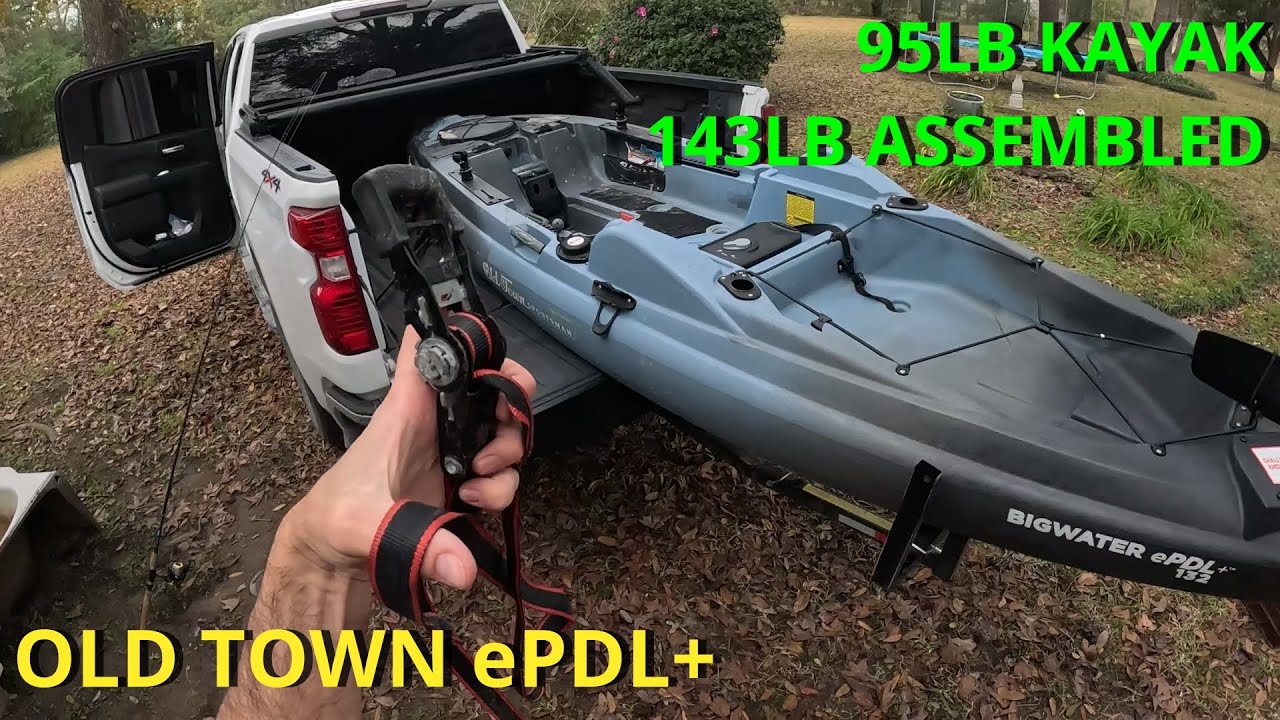 How to Load and Unload a 13-Foot Fishing Kayak | Old Town Sportsman ePDL (Real-Time Setup & Tips)