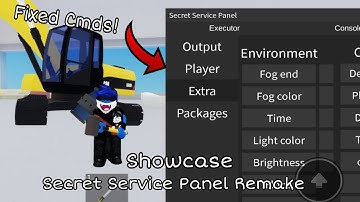 (WORKING IN 2025) Showcasing Secret Service Panel Remake (PRIVATE)