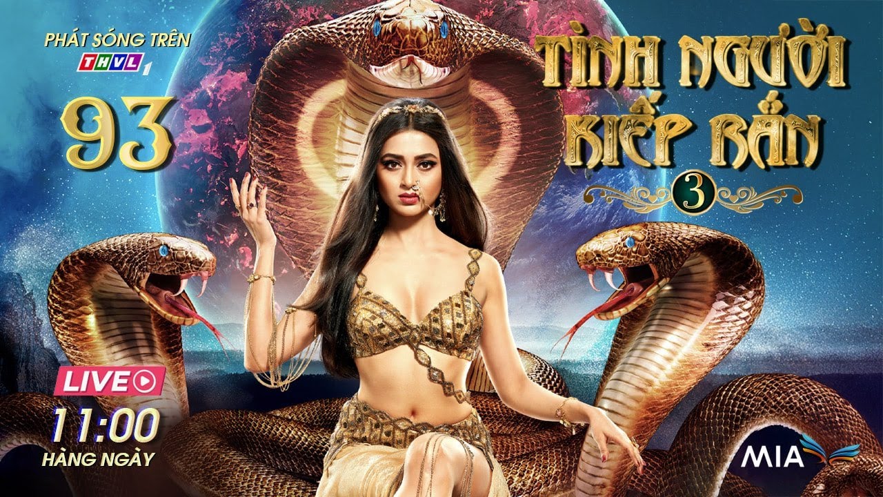 PHẦN 3 | TÌNH NGƯỜI KIẾP RẮN - TẬP 93 [Lồng Tiếng] Siêu Phẩm Phim Cổ Tích Ấn Độ Hay Nhất | NAGGIN 3