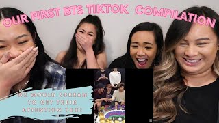 Reacting to a BTS TikTok Compilation (HIGHLY REQUESTED)