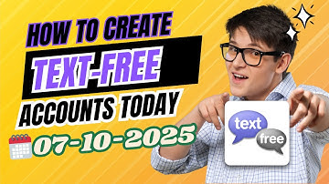 Create Unlimited TextFree Account 2025 | TextFree All Error 7062, 7063, 7063 Fixed #textfree