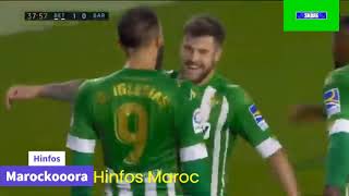 Fc Barcelone vs Real Betis / ملخص برشلونة اليوم ضد ريال بيتيس