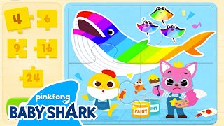 [App Trailer] Baby Shark Jigsaw Puzzle Fun | Pinkfong Baby Shark Games | Baby Shark Official screenshot 3