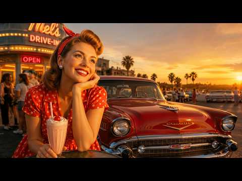 Take Me Back to That Golden Sunday ☀️ | 1950s American Doo-Wop Love Song