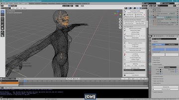 Bento Reheading a Makehuman using a classic skinned head fully rigged for Second Life