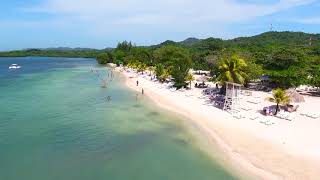 Drone View 1 Sol y Mar Beach Club Roatan