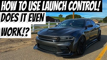 Does Launch Control Work? How To Use Launch Control - Dodge Charger 392 Scat Pack