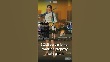 invite option is not available solution #bgmi #server #problem #solve #glitch