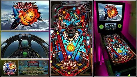 F-14 Tomcat - Afterburner (PinEvent V2, FizX, Future Pinball)