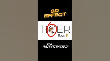 Creative 3D Effect Idea for Slide PPT #3deffect #presentationdesign #activepresenter #tutorial #ppt