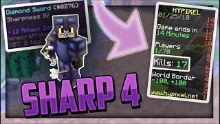 RUSHING SHARP 4!! (My Hypixel Solo UHC Kill Record)