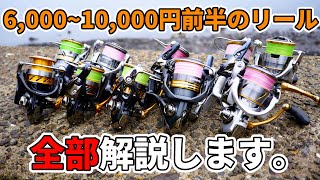 この中の最強はどれだ！？所有している「リーズナブルに買えるリール」を全てご紹介します。