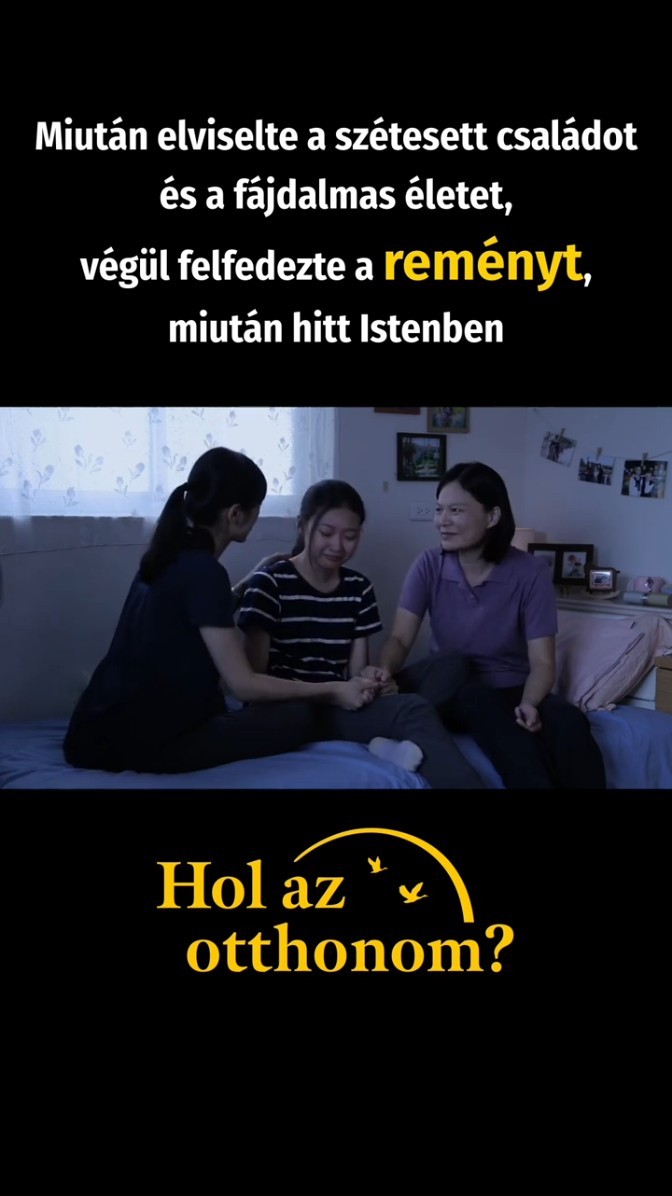 Miután elviselte a szétesett családot és a fájdalmas életet, végül felfedezte a reményt, miután hitt Istenben.