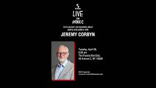 An evening with Jeremy Corbyn