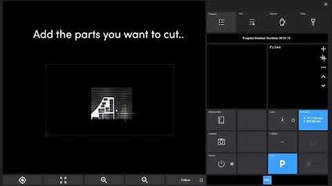 IGEMS Camera for waterjet cutting machine