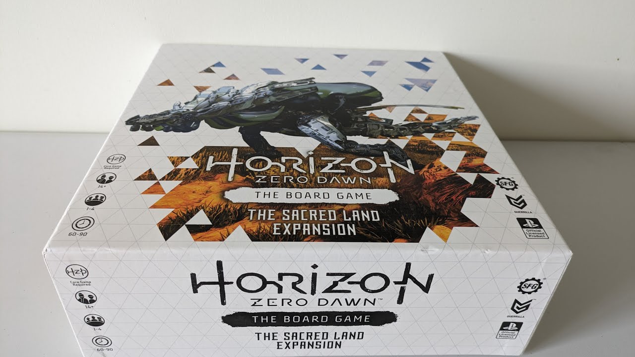 The Sacred Lands Expansion Horizon Zero Dawn Board Game YouTube