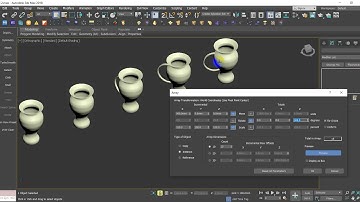 array đối tượng trong 3dsmax