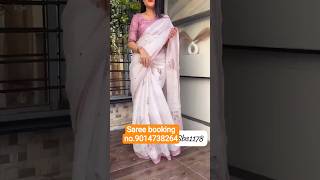 Cotton With Embroidery Desigder Katha Work Only 600 Saree