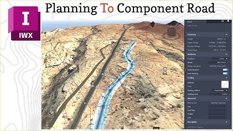 Convert planning road into component road