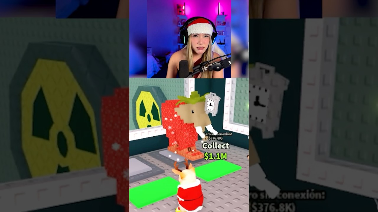 ME REGALAN EL STRAWBERRY ELEFANT EN EL INTERCAMBIO NAVIDEÑO #monikflorezzz #shorts