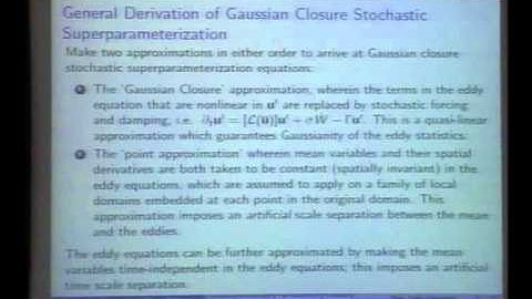 Applied Math Perspectives on Stochastic Climate Models ( 2 ) - Andrew J. Majda
