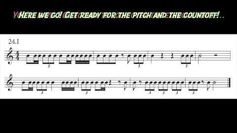 Rhythmic Sight Reading: The Tik-A Tee Method, Exercise 24.I