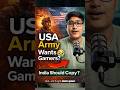 USA Army Wants Gamers? 😱 #shortsfeed #shorts #ai #gaming #gamers