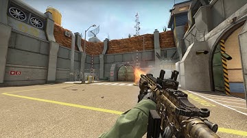 [PREVIEW] Basildoom CS:GO M4A4 - Preview "M4 Tech Camo 13" from Call of duty Online