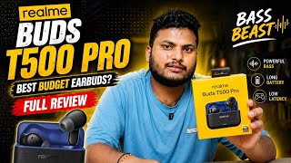 Realme Buds T500 Pro Unboxing &amp; Honest Review Telugu | Best Budget Earbuds? 🔥 ||#chandutechedits