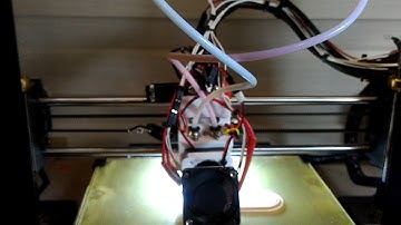 Wanhao Duplicator i3 Mods with Dual extruder (Chimera)