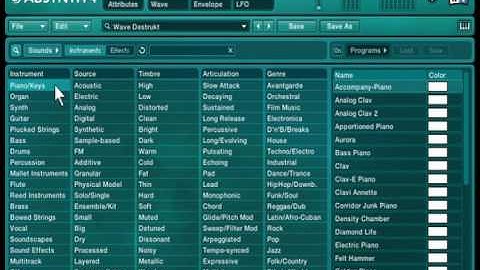 Native Instruments - Absynth 4 Tutorial - The KoreSound Browser (Part 3 of 7)