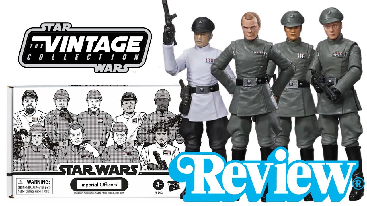Star Wars The Vintage Collection Imperial Officers 4 Pack Review